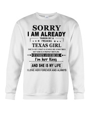 Taken By A Freaking - Texas Girl Crewneck Sweatshirt tile