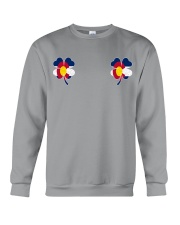 Colorado Flag - Four Leaf Clover Crewneck Sweatshirt tile