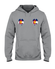 Colorado Flag - Four Leaf Clover Hooded Sweatshirt tile