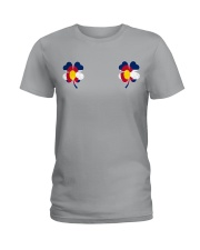Colorado Flag - Four Leaf Clover Ladies T-Shirt tile