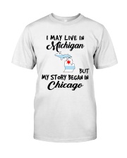 Began In Chicago - Live In Michigan Classic T-Shirt tile