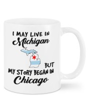 Began In Chicago - Live In Michigan Mugs tile