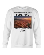 Should Be In Utah Crewneck Sweatshirt tile