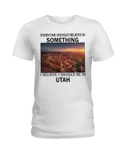 Should Be In Utah Ladies T-Shirt tile