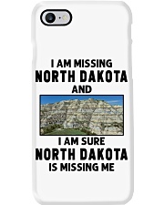 I Am Missing North Dakota Phone Case tile