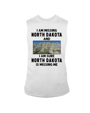 I Am Missing North Dakota Sleeveless Tee tile