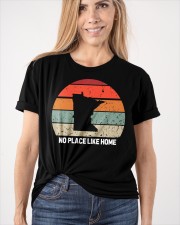 Minnesota No Place Like Home Classic T-Shirt apparel-classic-tshirt-lifestyle-front-101