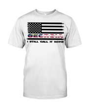 Flag Georgia- Call It Home Classic T-Shirt tile
