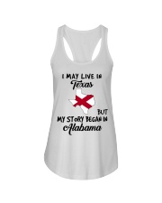 Began In Alabama - Live In Texas Ladies Flowy Tank tile
