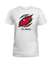 Flag Ontario My Roots Ladies T-Shirt tile