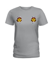 El Paso Flag - Four Leaf Clover Ladies T-Shirt tile