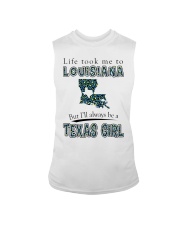 Texas Girl Life Took Me To Louisiana Sleeveless Tee tile