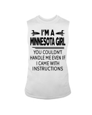 MINNESOTA GIRL - YOU COULDN'T HANDLE ME Sleeveless Tee tile
