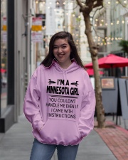 MINNESOTA GIRL - YOU COULDN'T HANDLE ME Hooded Sweatshirt lifestyle-unisex-hoodie-front-2