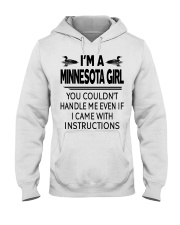 MINNESOTA GIRL - YOU COULDN'T HANDLE ME Hooded Sweatshirt tile