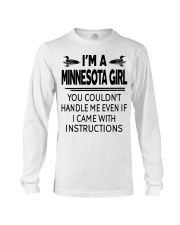 MINNESOTA GIRL - YOU COULDN'T HANDLE ME Long Sleeve Tee tile