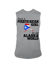 PUERTO RICAN GIRL IN ALASKA Sleeveless Tee tile