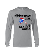 PUERTO RICAN GIRL IN ALASKA Long Sleeve Tee tile
