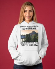 Should Be In South Dakota Hooded Sweatshirt apparel-hooded-sweatshirt-lifestyle-front-86