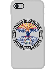 LIVING IN ARIZONA WITH MICHIGAN ROOTS Phone Case tile