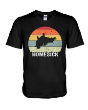 Vintage Homesick Amarillo V-Neck T-Shirt tile