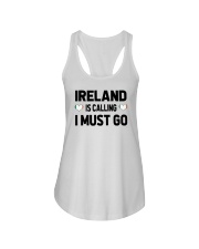 Ireland Is Calling Ladies Flowy Tank tile