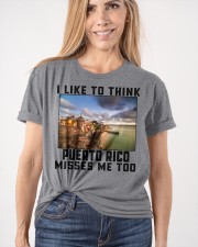 Puerto Rico Misses Me Too Classic T-Shirt apparel-classic-tshirt-lifestyle-front-101