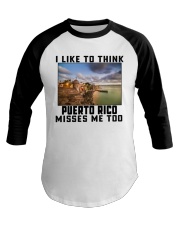 Puerto Rico Misses Me Too Baseball Tee tile