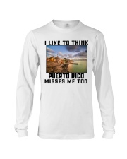 Puerto Rico Misses Me Too Long Sleeve Tee tile