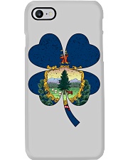 Flag Vermont Four Leaf Clover Phone Case tile