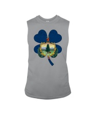Flag Vermont Four Leaf Clover Sleeveless Tee tile