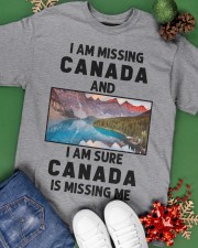 I Am Missing Canada Classic T-Shirt apparel-classic-tshirt-lifestyle-back-69