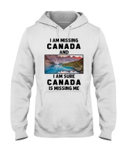 I Am Missing Canada Hooded Sweatshirt tile