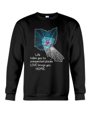 OHIO CALIFORNIA LOVE BRINGS YOU HOME Crewneck Sweatshirt tile