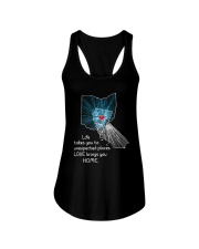 OHIO CALIFORNIA LOVE BRINGS YOU HOME Ladies Flowy Tank tile