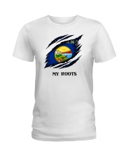 Flag Montana My Roots Ladies T-Shirt tile