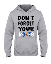 Nova Scotia Flag Don't Forget Your Roots Hooded Sweatshirt front