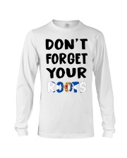 Nova Scotia Flag Don't Forget Your Roots Long Sleeve Tee tile