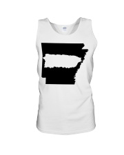 MAP PUERTO RICO IN ARKANSAS Unisex Tank tile