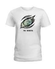 Flag Staten Island My Roots Ladies T-Shirt tile