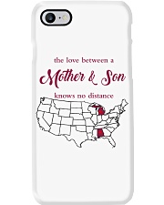 THE LOVE MOTHER AND SON MICHIGAN ALABAMA Phone Case tile
