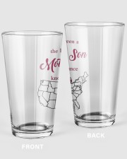 THE LOVE MOTHER AND SON MICHIGAN ALABAMA Pint Glass tile