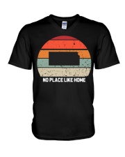 Kansas No Place Like Home V-Neck T-Shirt tile