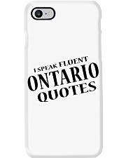 I Speak Fluent Ontario Quotes Phone Case tile