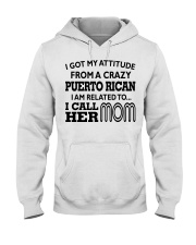 PUERTO RICAN I CALL HER MOM Hooded Sweatshirt tile