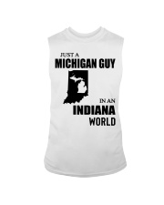MICHIGAN GUY IN INDIANA Sleeveless Tee tile