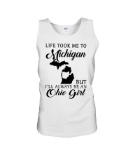 OHIO GIRL LIFE TOOK ME TO MICHIGAN Unisex Tank tile