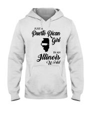 PUERTO RICAN GIRL IN ILLINOIS Hooded Sweatshirt tile