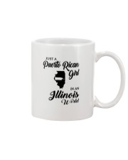 PUERTO RICAN GIRL IN ILLINOIS Mug tile