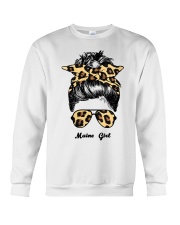 Leopard Pattern - Maine Girl Crewneck Sweatshirt tile